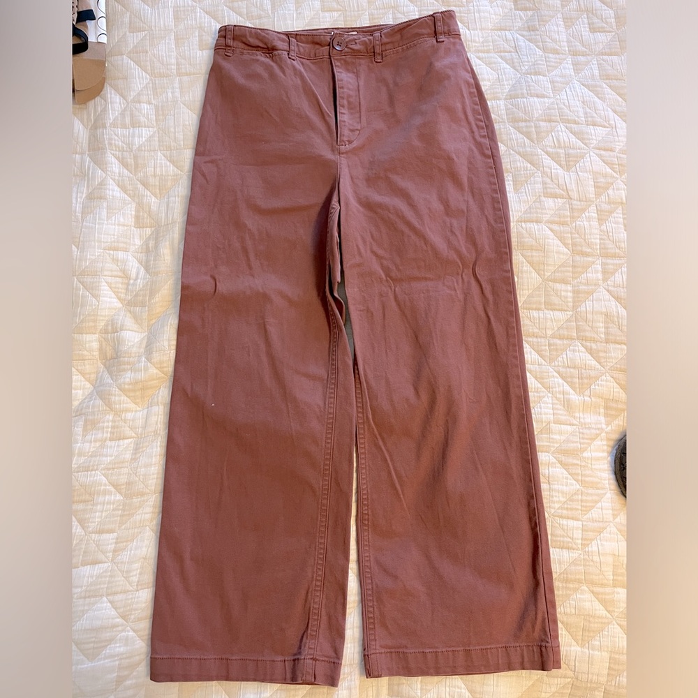 Old Navy Wide Leg Canvas Pants